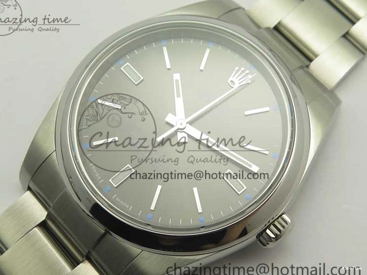 MiroTime 0507 Oyster Perpetual 39mm 114300 ARF 1:1 Best Edition 904L SS Case and Bracelet Gray Rhodium Dial SH Resilient 3394